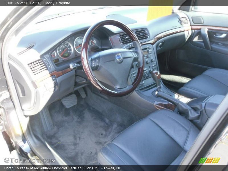 Black / Graphite 2006 Volvo S80 2.5T