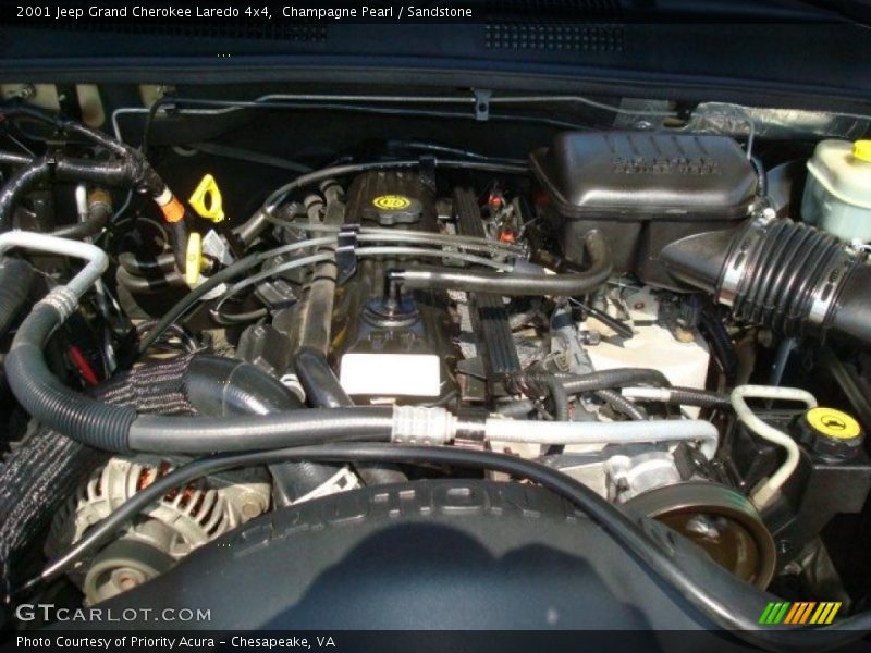 Champagne Pearl / Sandstone 2001 Jeep Grand Cherokee Laredo 4x4