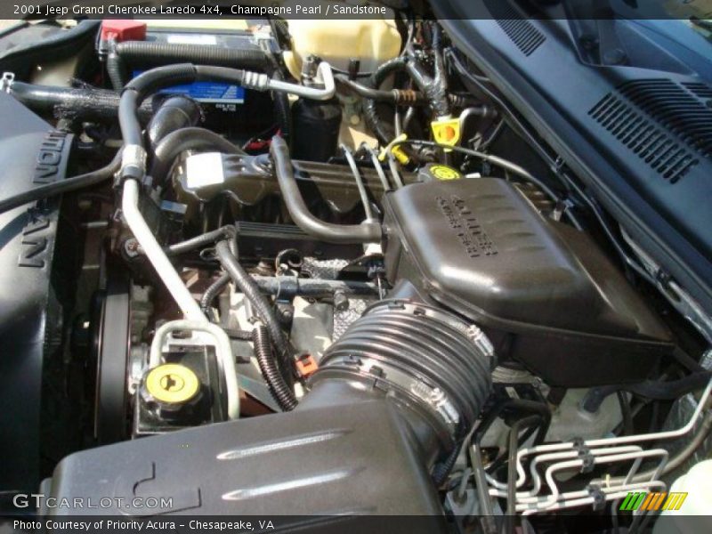 Champagne Pearl / Sandstone 2001 Jeep Grand Cherokee Laredo 4x4