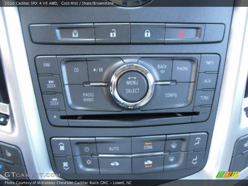 Gold Mist / Shale/Brownstone 2010 Cadillac SRX 4 V6 AWD
