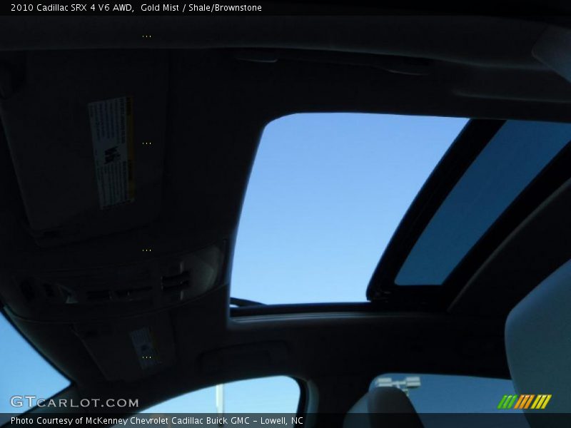 Gold Mist / Shale/Brownstone 2010 Cadillac SRX 4 V6 AWD