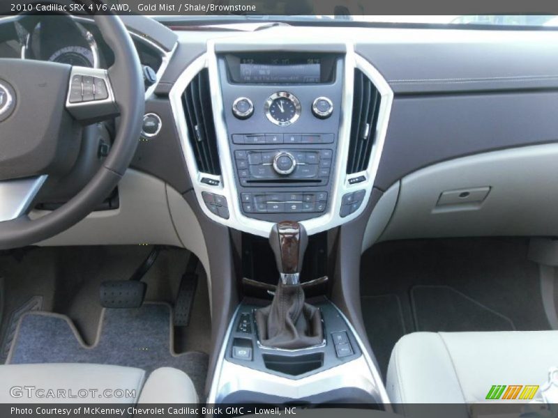 Gold Mist / Shale/Brownstone 2010 Cadillac SRX 4 V6 AWD