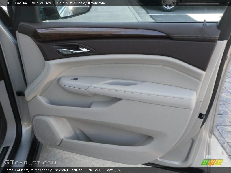 Gold Mist / Shale/Brownstone 2010 Cadillac SRX 4 V6 AWD