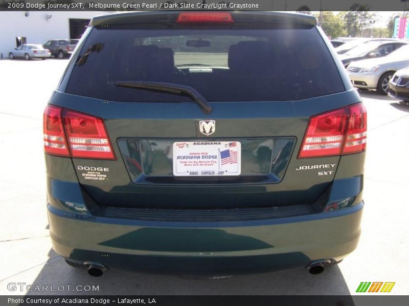Melbourne Green Pearl / Dark Slate Gray/Light Graystone 2009 Dodge Journey SXT