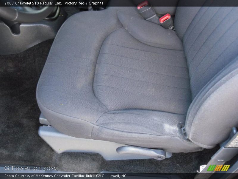 Victory Red / Graphite 2003 Chevrolet S10 Regular Cab