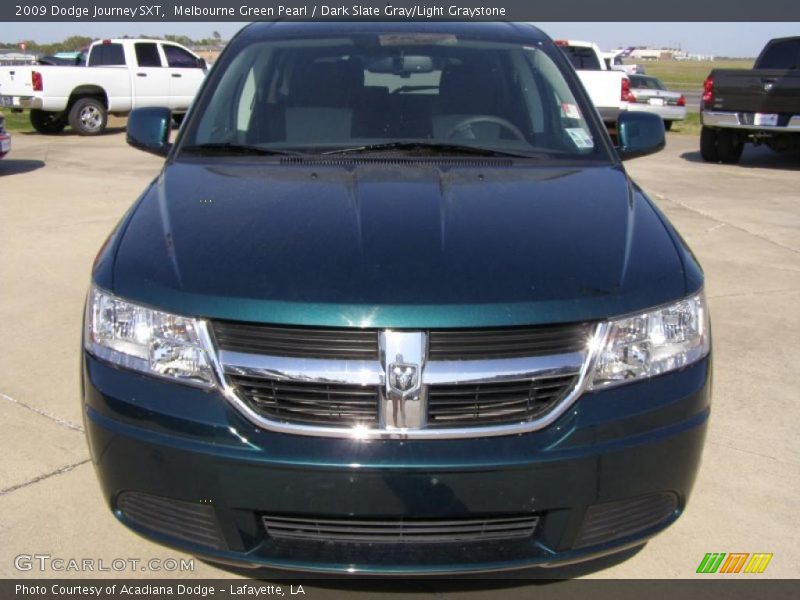 Melbourne Green Pearl / Dark Slate Gray/Light Graystone 2009 Dodge Journey SXT
