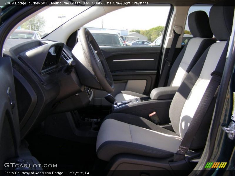 Melbourne Green Pearl / Dark Slate Gray/Light Graystone 2009 Dodge Journey SXT