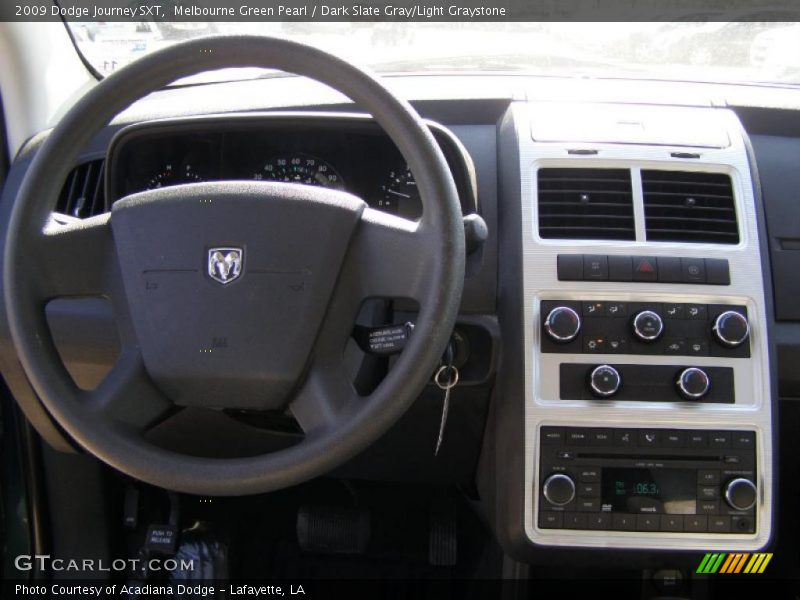Melbourne Green Pearl / Dark Slate Gray/Light Graystone 2009 Dodge Journey SXT