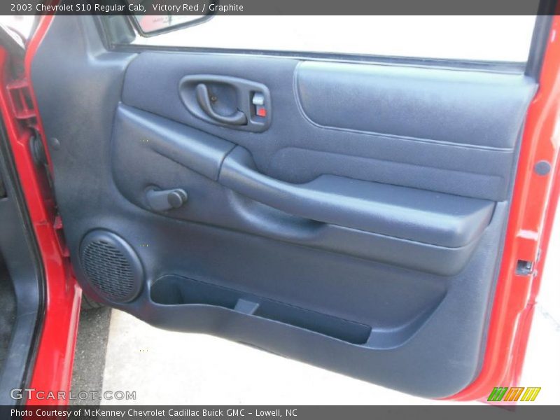 Victory Red / Graphite 2003 Chevrolet S10 Regular Cab