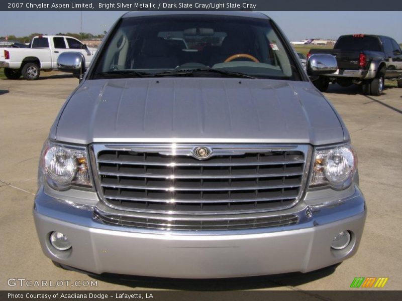 Bright Silver Metallic / Dark Slate Gray/Light Slate Gray 2007 Chrysler Aspen Limited