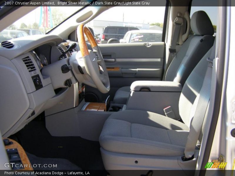 Bright Silver Metallic / Dark Slate Gray/Light Slate Gray 2007 Chrysler Aspen Limited