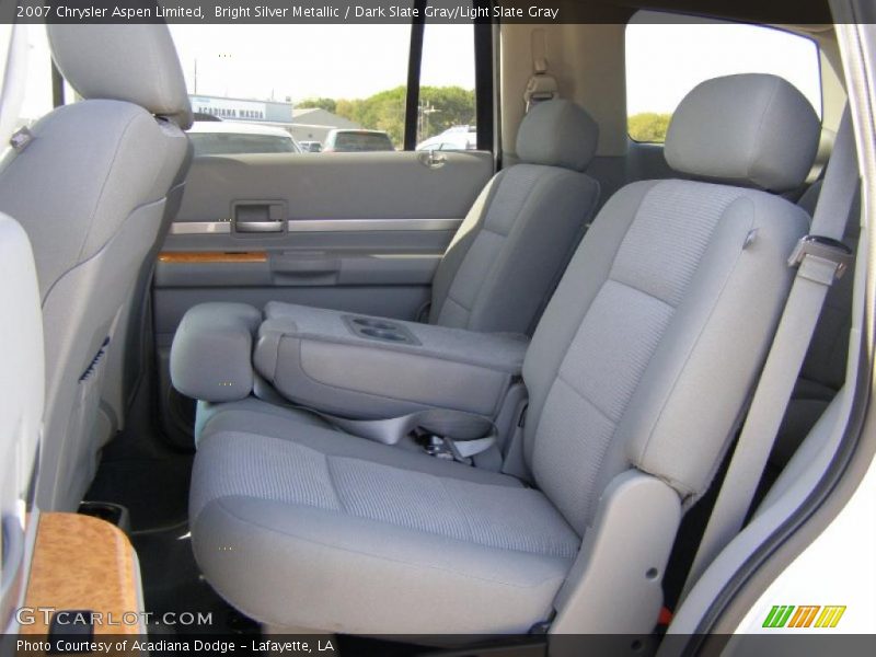 Bright Silver Metallic / Dark Slate Gray/Light Slate Gray 2007 Chrysler Aspen Limited