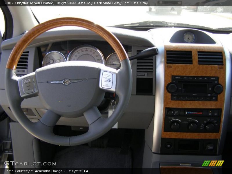 Bright Silver Metallic / Dark Slate Gray/Light Slate Gray 2007 Chrysler Aspen Limited