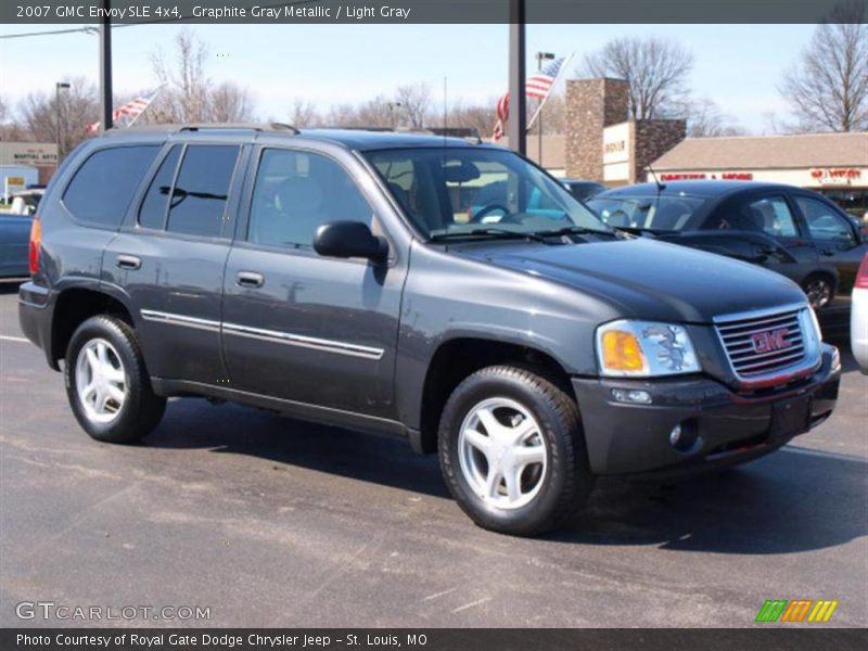 Graphite Gray Metallic / Light Gray 2007 GMC Envoy SLE 4x4