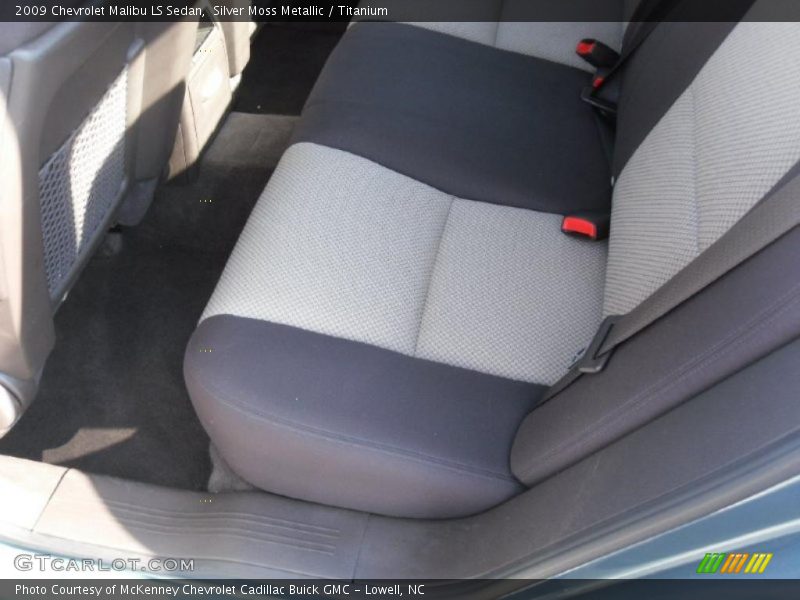 Silver Moss Metallic / Titanium 2009 Chevrolet Malibu LS Sedan