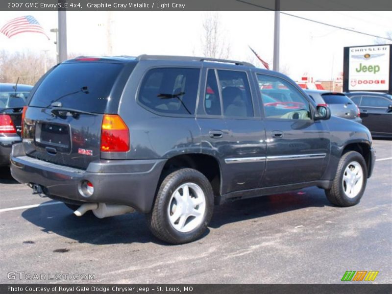 Graphite Gray Metallic / Light Gray 2007 GMC Envoy SLE 4x4