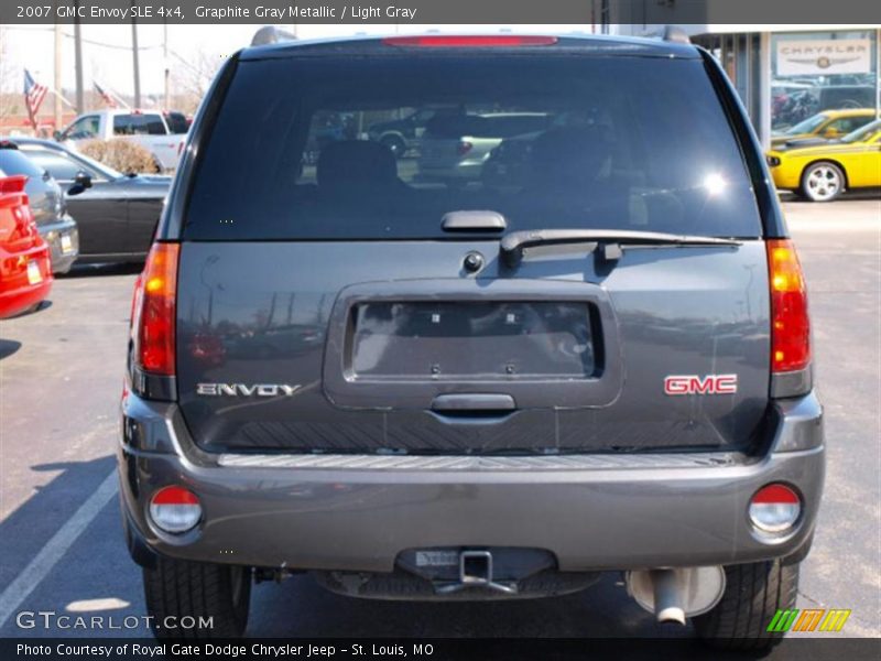 Graphite Gray Metallic / Light Gray 2007 GMC Envoy SLE 4x4