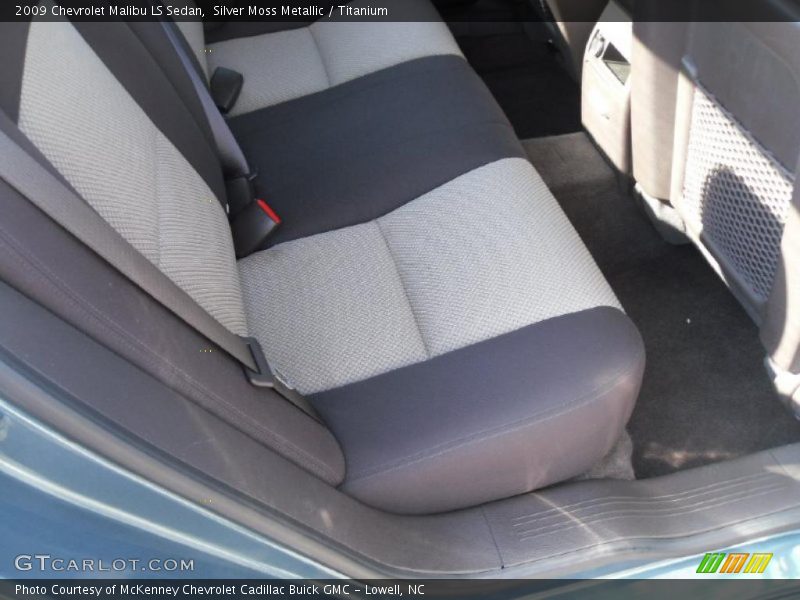 Silver Moss Metallic / Titanium 2009 Chevrolet Malibu LS Sedan