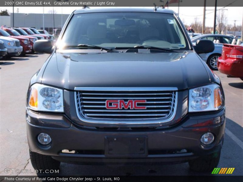 Graphite Gray Metallic / Light Gray 2007 GMC Envoy SLE 4x4