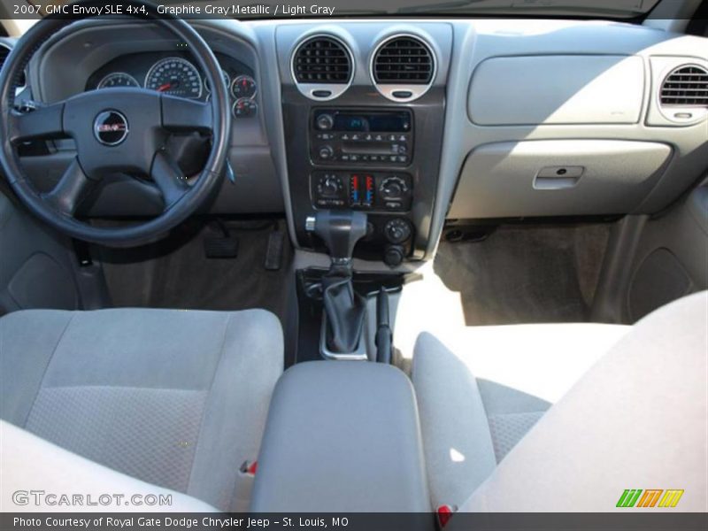 Graphite Gray Metallic / Light Gray 2007 GMC Envoy SLE 4x4