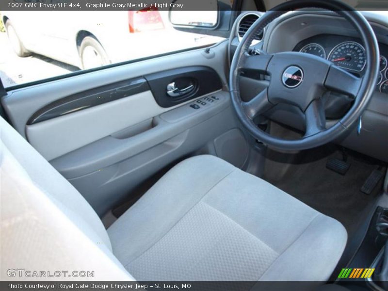 Graphite Gray Metallic / Light Gray 2007 GMC Envoy SLE 4x4