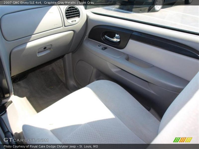 Graphite Gray Metallic / Light Gray 2007 GMC Envoy SLE 4x4