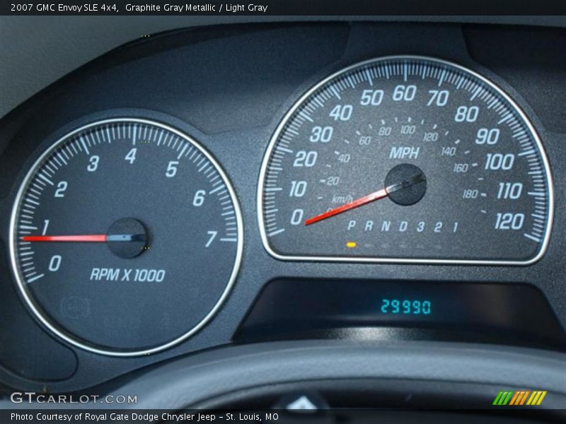 Graphite Gray Metallic / Light Gray 2007 GMC Envoy SLE 4x4