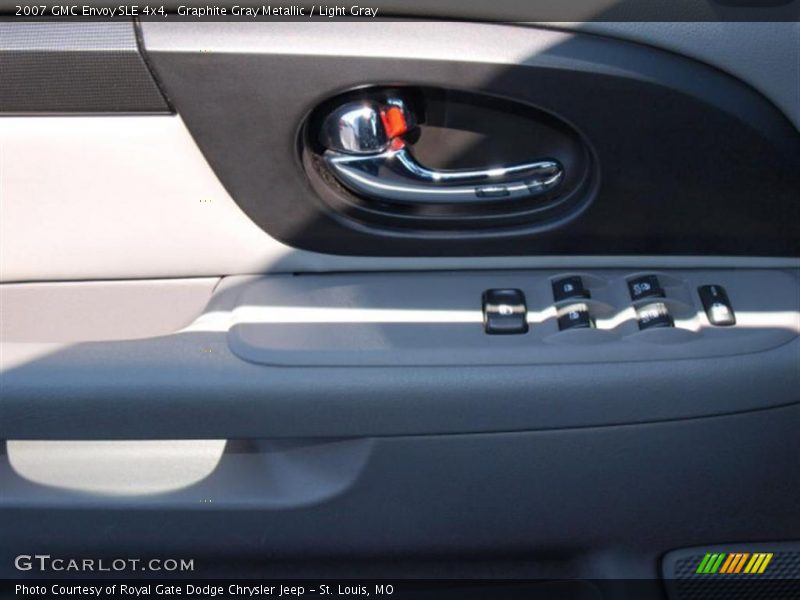 Graphite Gray Metallic / Light Gray 2007 GMC Envoy SLE 4x4