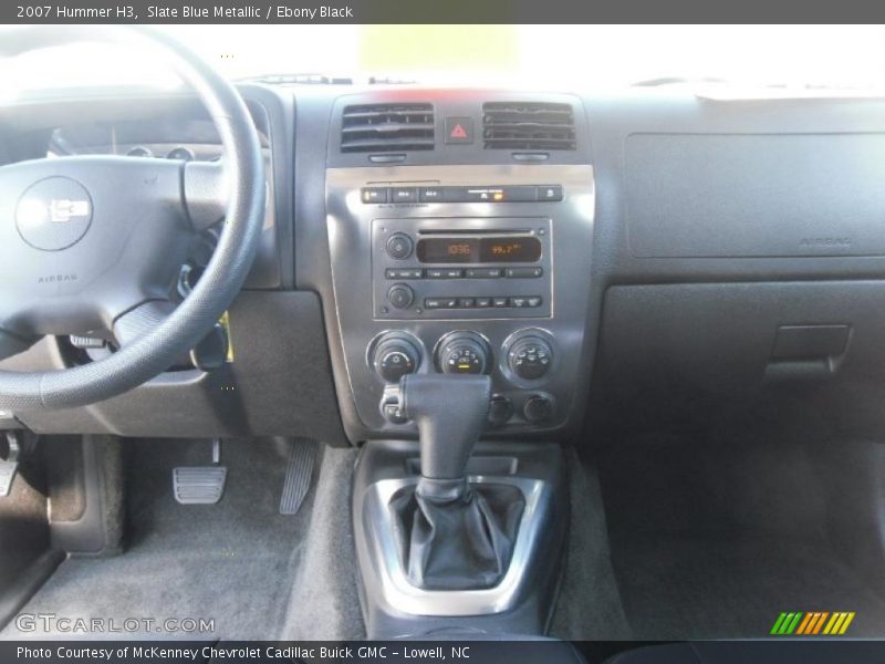 Slate Blue Metallic / Ebony Black 2007 Hummer H3