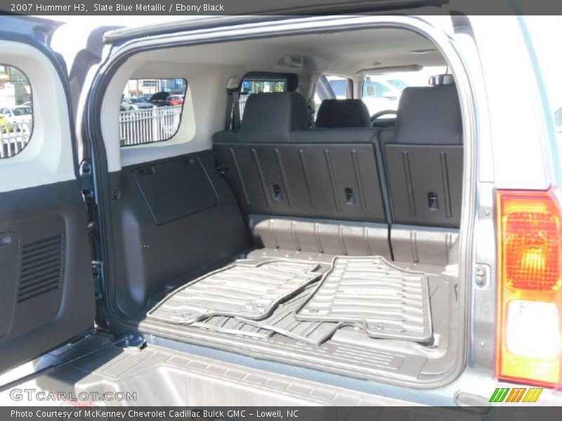 Slate Blue Metallic / Ebony Black 2007 Hummer H3