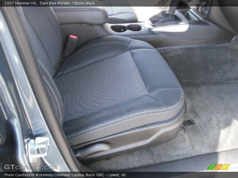 Slate Blue Metallic / Ebony Black 2007 Hummer H3