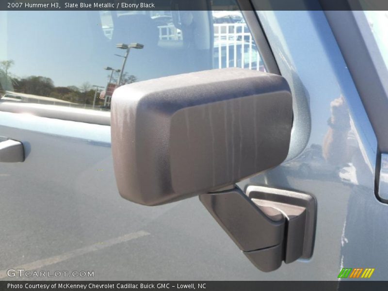 Slate Blue Metallic / Ebony Black 2007 Hummer H3