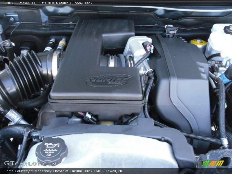 Slate Blue Metallic / Ebony Black 2007 Hummer H3