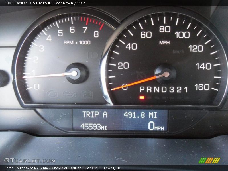 Black Raven / Shale 2007 Cadillac DTS Luxury II