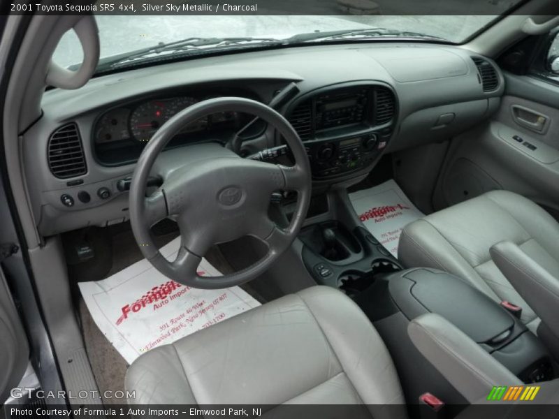 Silver Sky Metallic / Charcoal 2001 Toyota Sequoia SR5 4x4