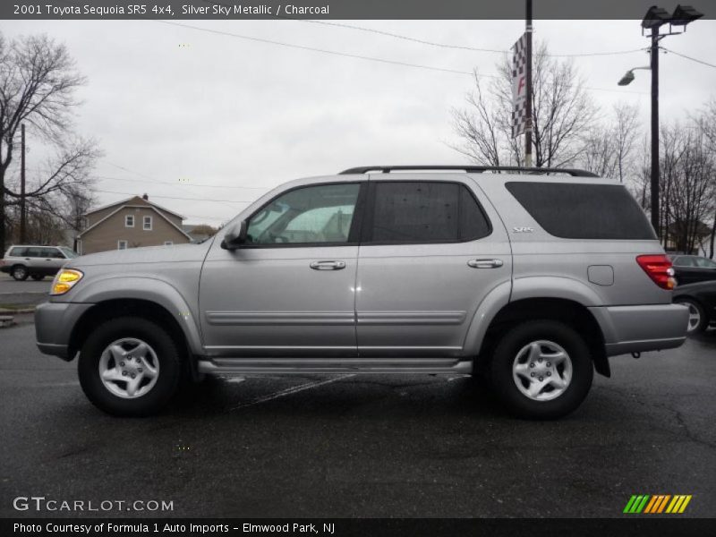 Silver Sky Metallic / Charcoal 2001 Toyota Sequoia SR5 4x4
