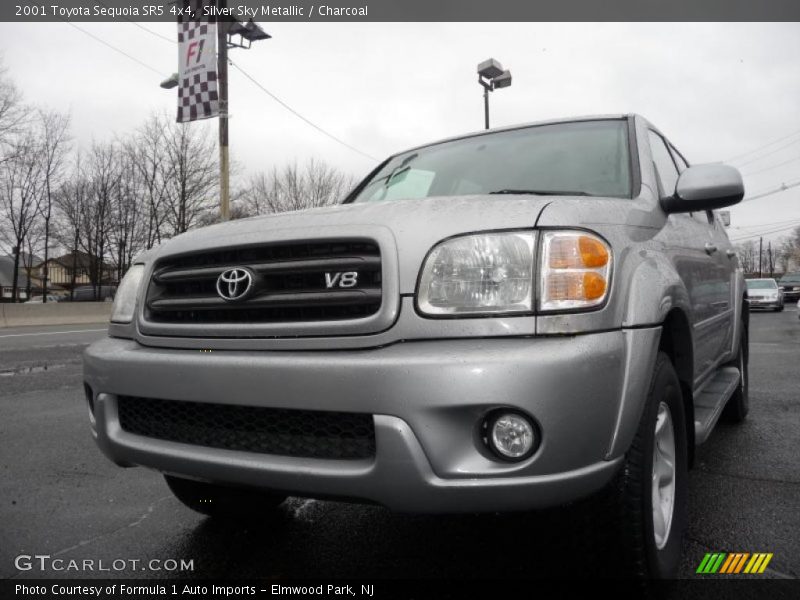 Silver Sky Metallic / Charcoal 2001 Toyota Sequoia SR5 4x4