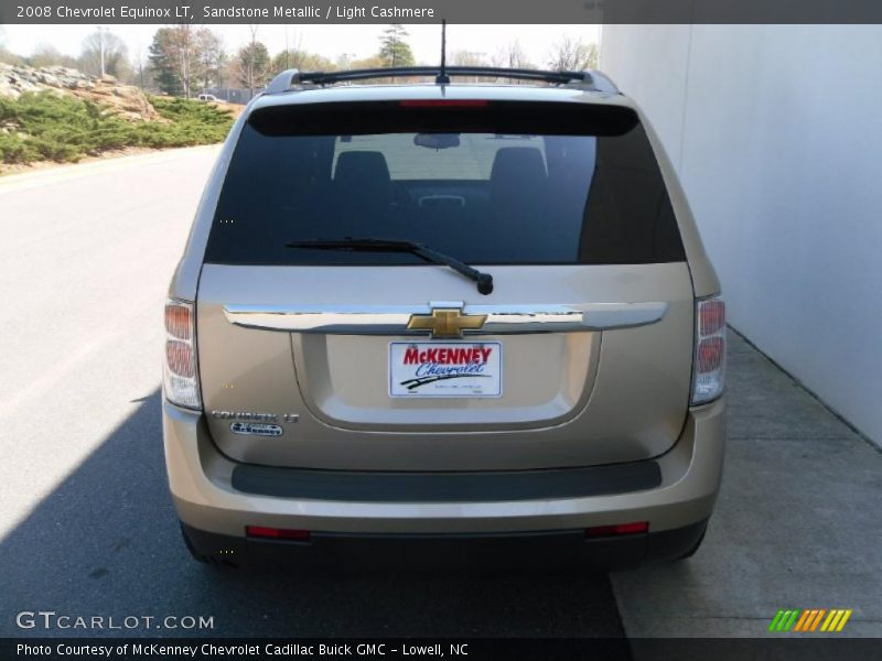 Sandstone Metallic / Light Cashmere 2008 Chevrolet Equinox LT