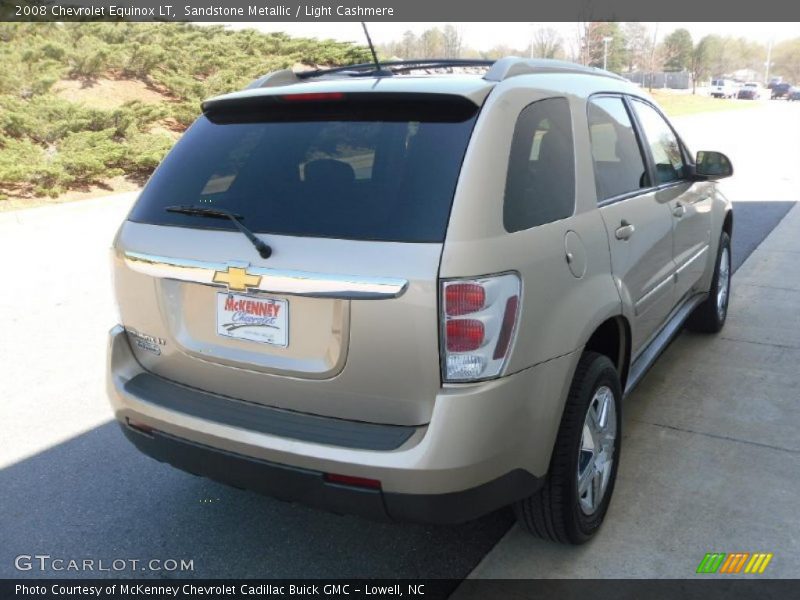 Sandstone Metallic / Light Cashmere 2008 Chevrolet Equinox LT