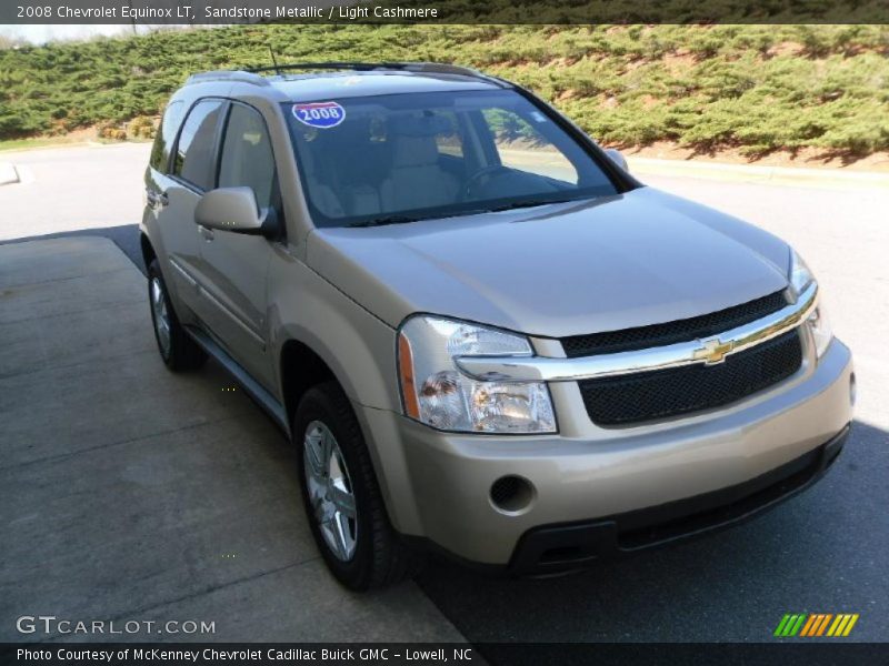 Sandstone Metallic / Light Cashmere 2008 Chevrolet Equinox LT