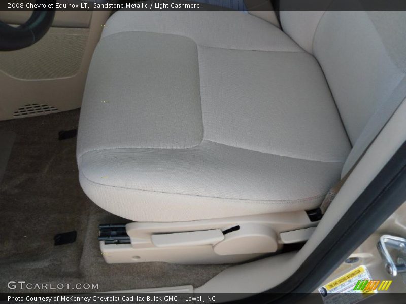 Sandstone Metallic / Light Cashmere 2008 Chevrolet Equinox LT