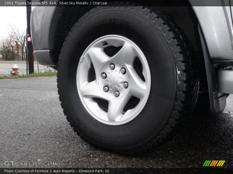 Silver Sky Metallic / Charcoal 2001 Toyota Sequoia SR5 4x4