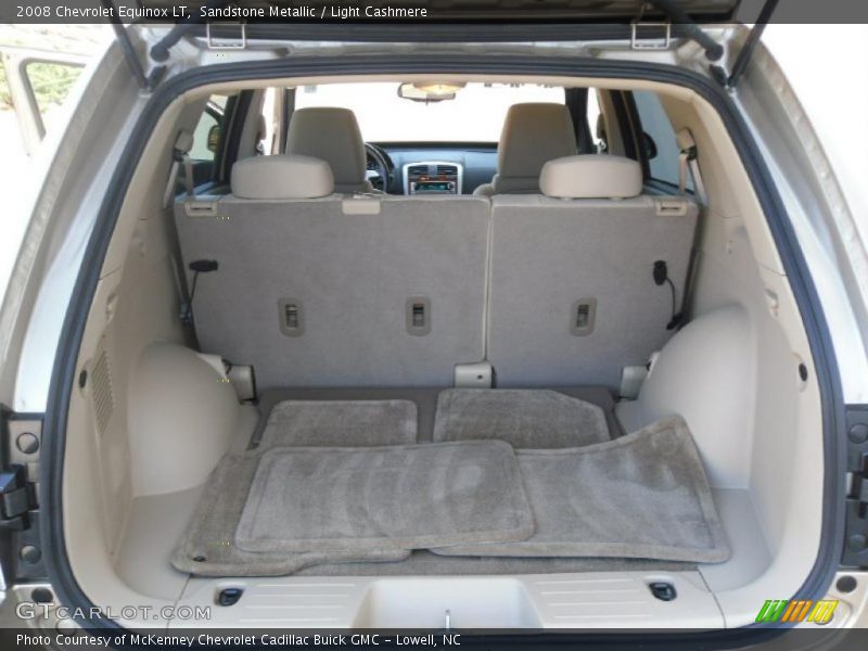 Sandstone Metallic / Light Cashmere 2008 Chevrolet Equinox LT