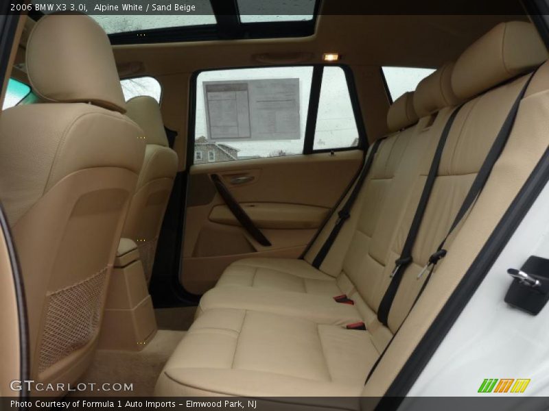 Alpine White / Sand Beige 2006 BMW X3 3.0i