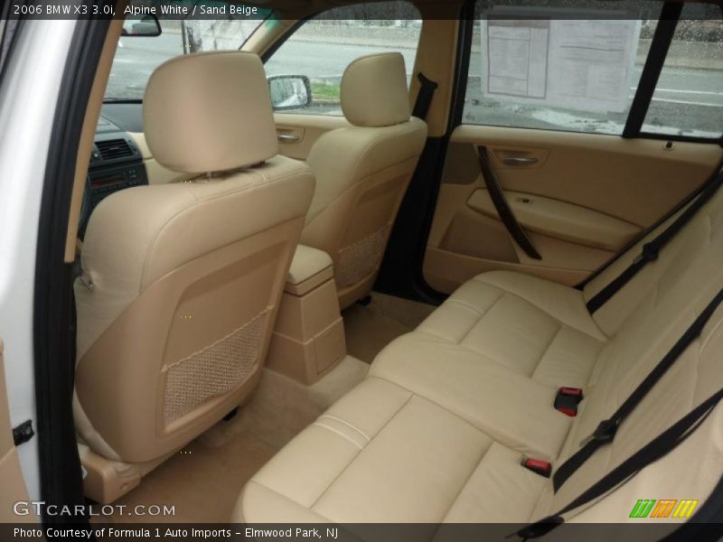Alpine White / Sand Beige 2006 BMW X3 3.0i