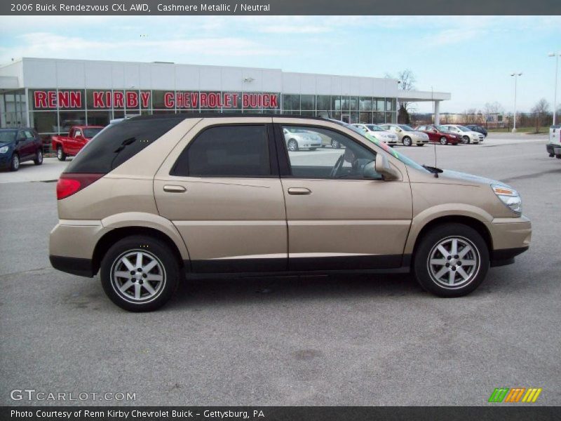 Cashmere Metallic / Neutral 2006 Buick Rendezvous CXL AWD