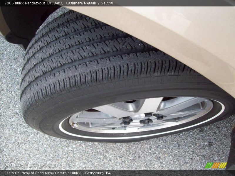 Cashmere Metallic / Neutral 2006 Buick Rendezvous CXL AWD