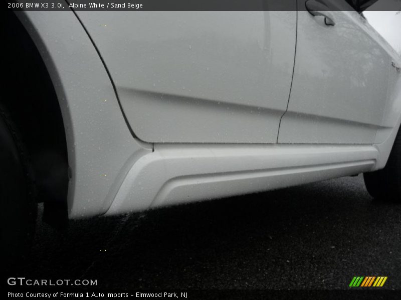 Alpine White / Sand Beige 2006 BMW X3 3.0i