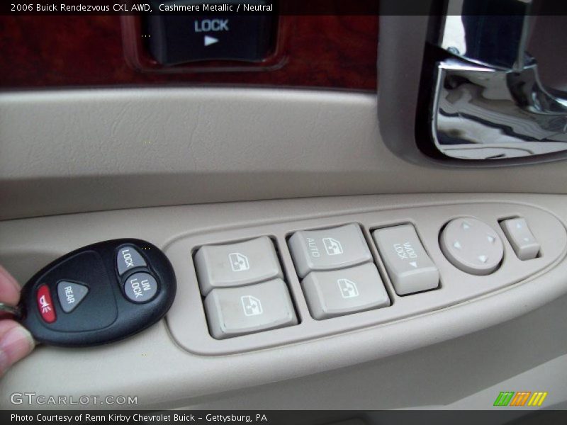 Cashmere Metallic / Neutral 2006 Buick Rendezvous CXL AWD