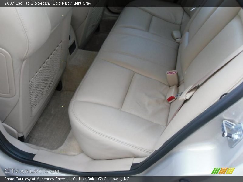 Gold Mist / Light Gray 2007 Cadillac CTS Sedan